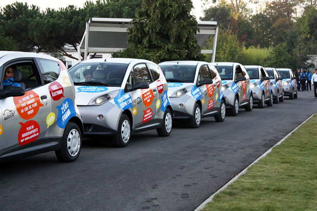 Les Blue car d'Autolib